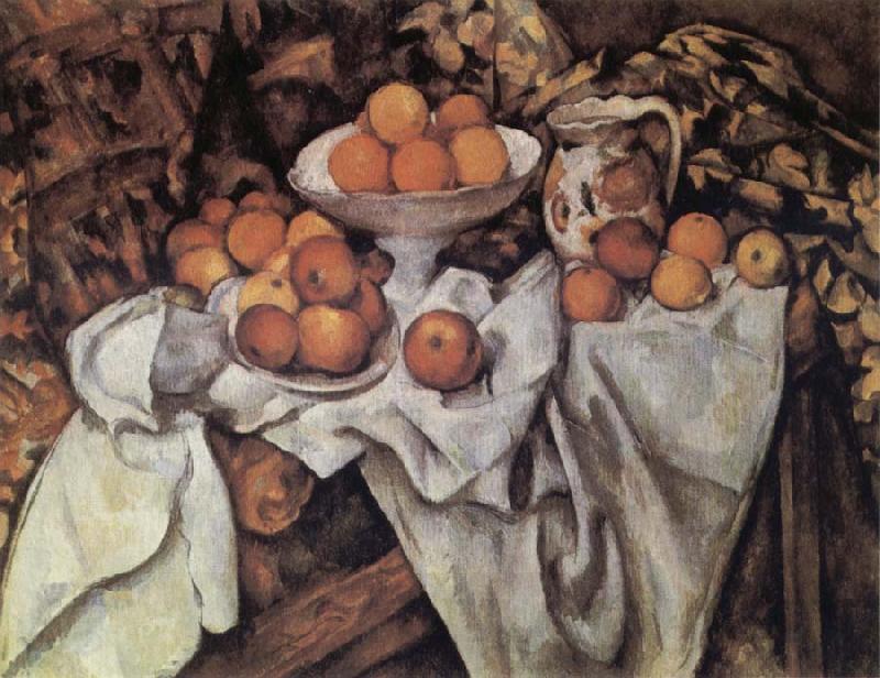 Paul Cezanne Still Life with Apples and Oranges China oil painting art